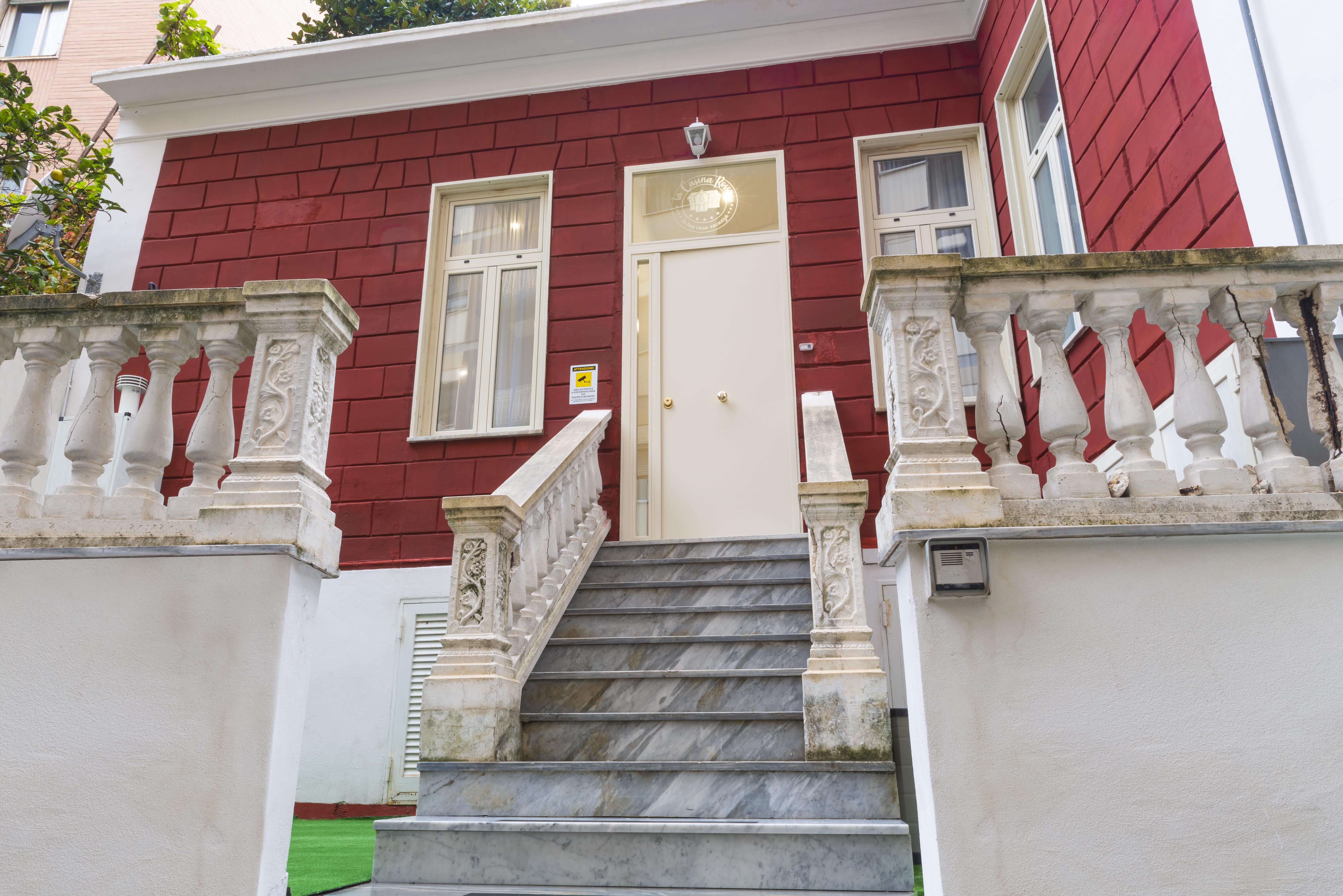 ナポリ La Casina Rossaヴィラ エクステリア 写真
